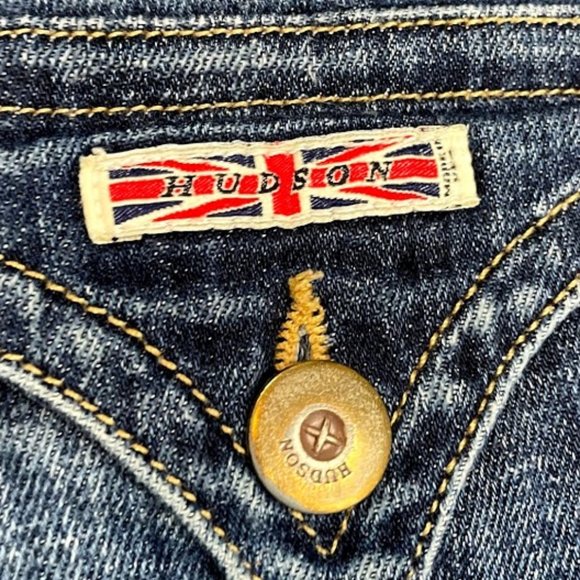 Hudson Jeans Midrise Cut off Jean Shorts Size 28 - Picture 10 of 15